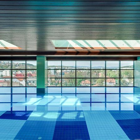 Doubletree By Hilton Hotel Cluj - City Plaza Exterior foto The interior of the hotel